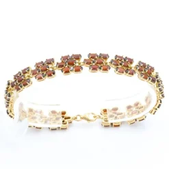 Bracelet Or jaune Grenat