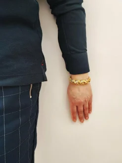 Bracelet or jaune 18K Années 60