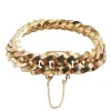 Bracelet or jaune maille forçat