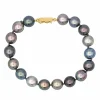 Bracelet Or jaune Perle de tahiti