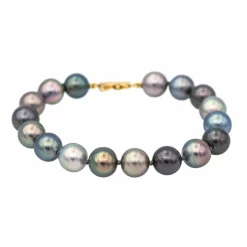 Bracelet Or jaune Perle de tahiti