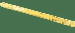 Bracelet or jaune époque 1950