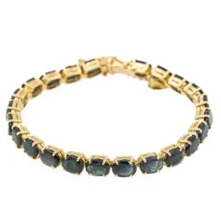 Bracelet Or jaune Saphir
