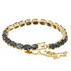 Bracelet Or jaune Saphir