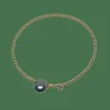 Bracelet or, perle de Tahiti, diamant