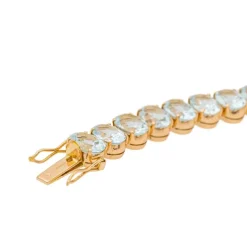 Bracelet Or rose Aigue Marine