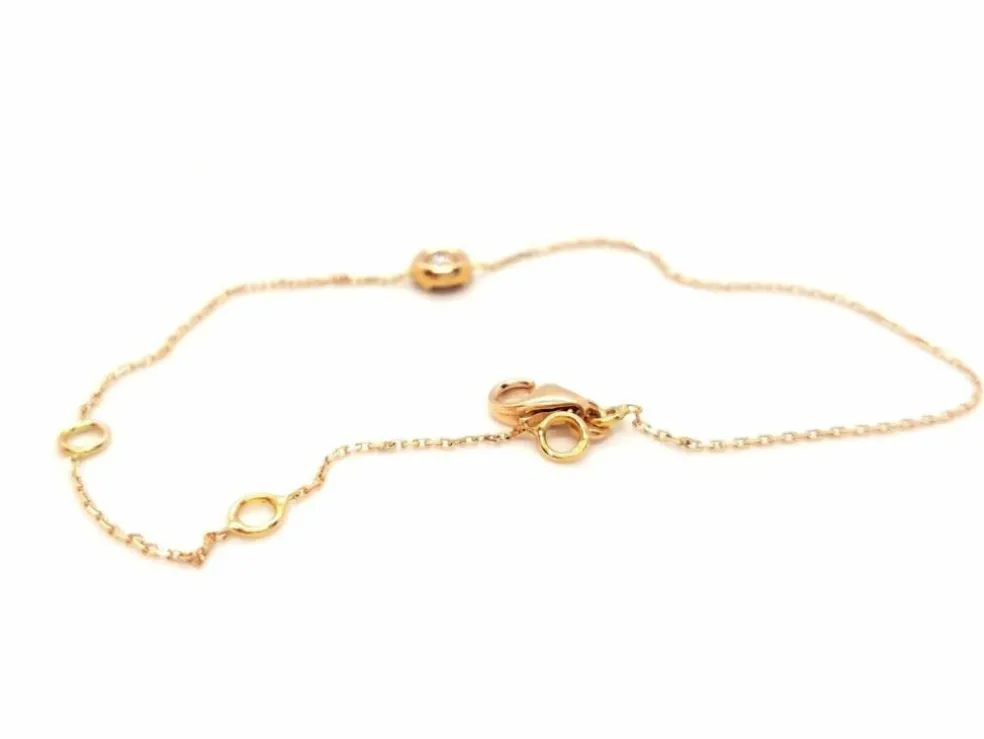 Bracelet Or rose Diamant
