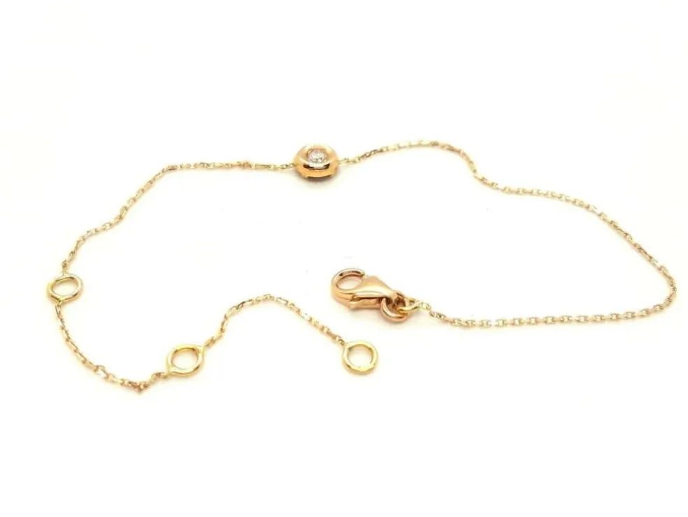 Bracelet Or rose Diamant