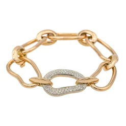 Bracelet Or rose, Or blanc Diamant