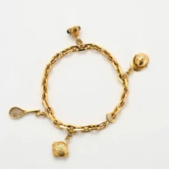 Bracelet ou breloques jaunes