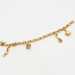 Bracelet ou breloques jaunes