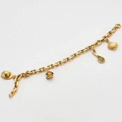 Bracelet ou breloques jaunes