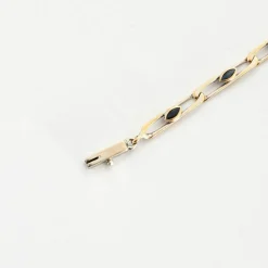 Bracelet ou saphir blanc