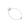 Bracelet papillon diamants