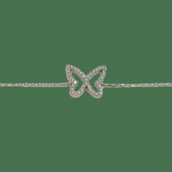 Bracelet papillon en Or blanc & diamants