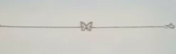 Bracelet papillon en Or blanc & diamants