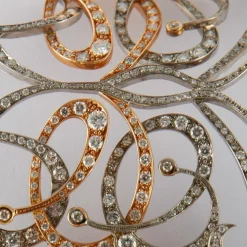 Bracelet Papillon Perles Akoya Diamants
