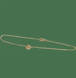 Bracelet patte de chien or jaune