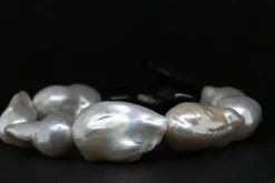 Bracelet Perles Baroques et Perles Or Rose