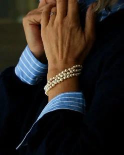 Bracelet Perles de Culture 3 rangs