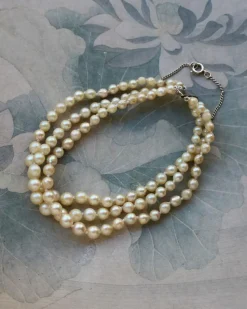 Bracelet Perles de Culture 3 rangs