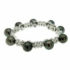 Bracelet Perles de Tahiti Diamants