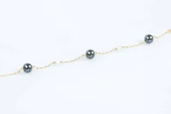 Bracelet perles en or massif