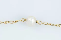 Bracelet perles en or massif