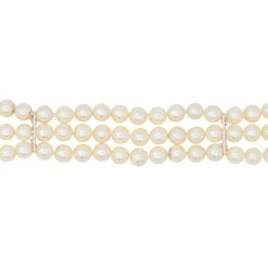 Bracelet Perles Or blanc Perle