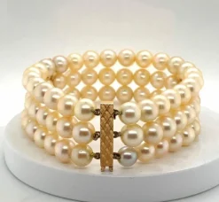 Bracelet Perles Vintage Barrettes