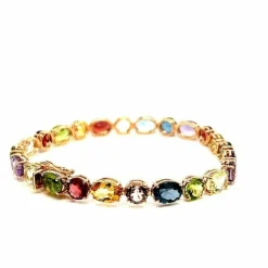 Bracelet pierres multicolores