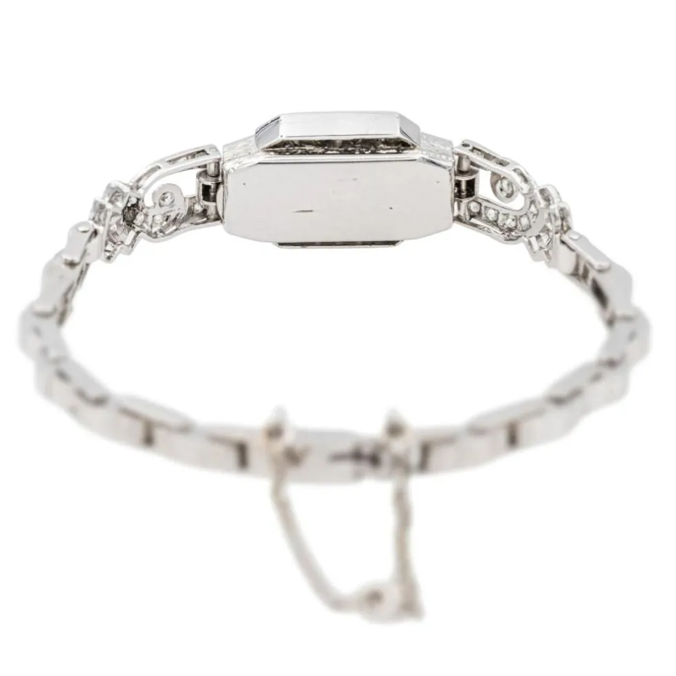 Bracelet Platine Onyx