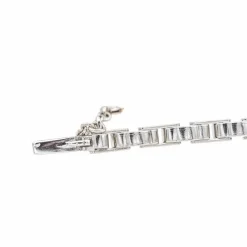 Bracelet Platine Onyx