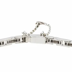 Bracelet Platine Onyx