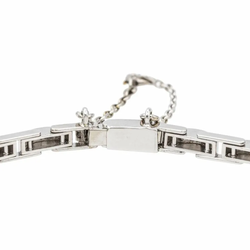 Bracelet Platine Onyx