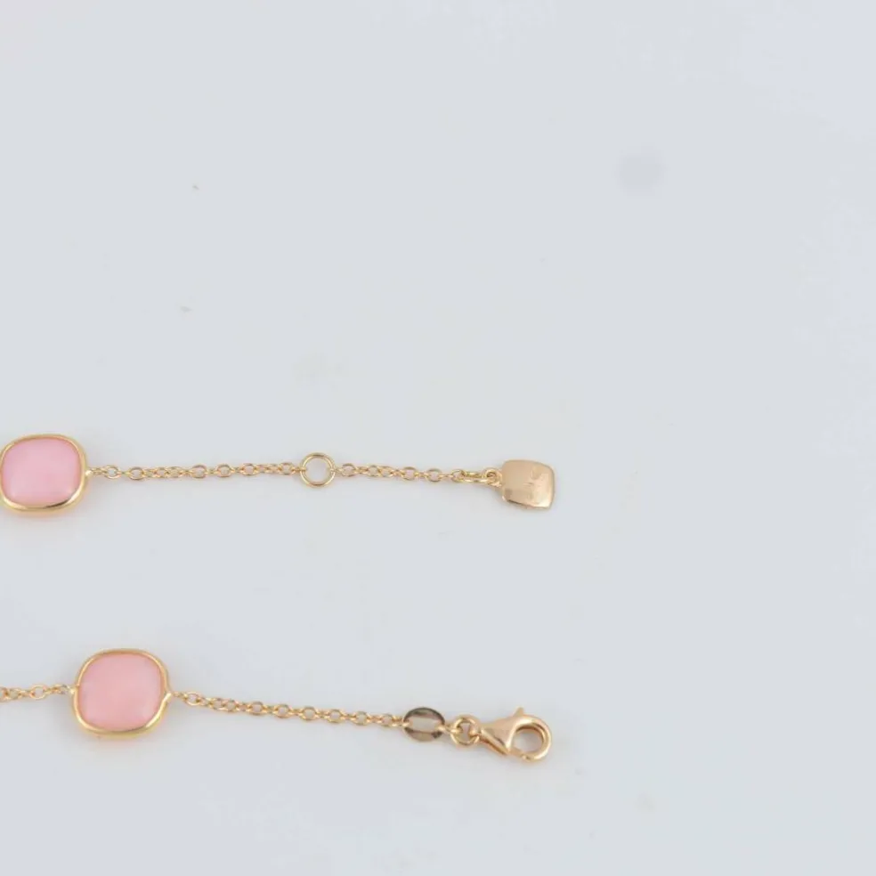 Bracelet Quartz rose et vert