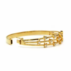Bracelet rigide - Or & Diamants