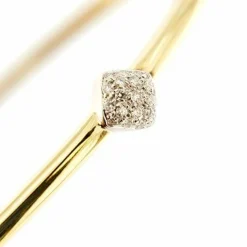 Bracelet rigide avec diamants