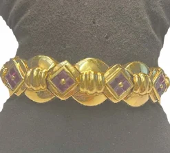 Bracelet rigide en or jaune