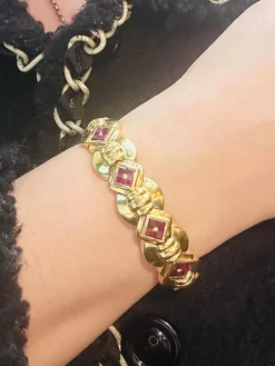 Bracelet rigide en or jaune