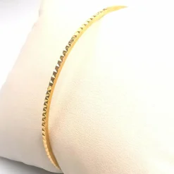 Bracelet rigide en or jaune