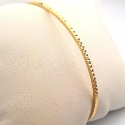 Bracelet rigide en or jaune