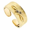 Bracelet rigide saphirs et diamants