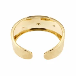 Bracelet rigide saphirs et diamants
