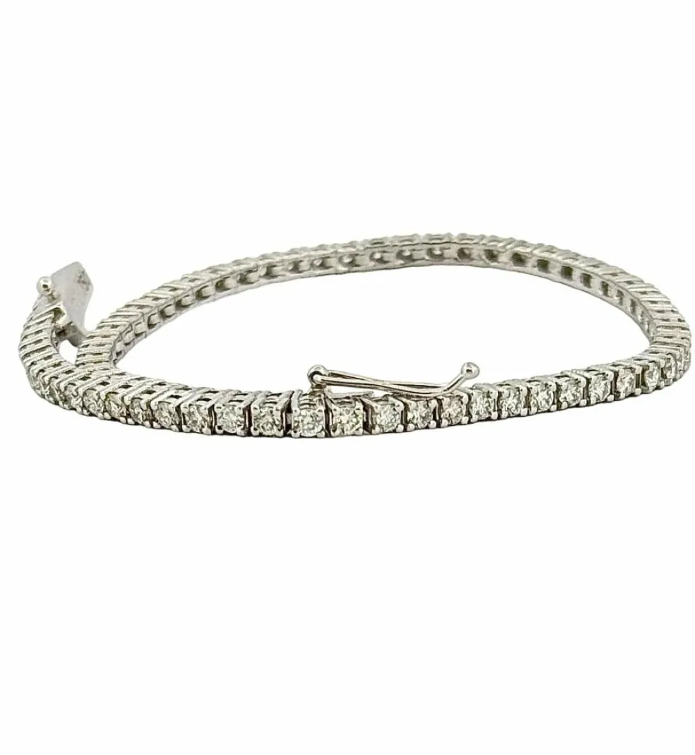 Bracelet rivière de diamants