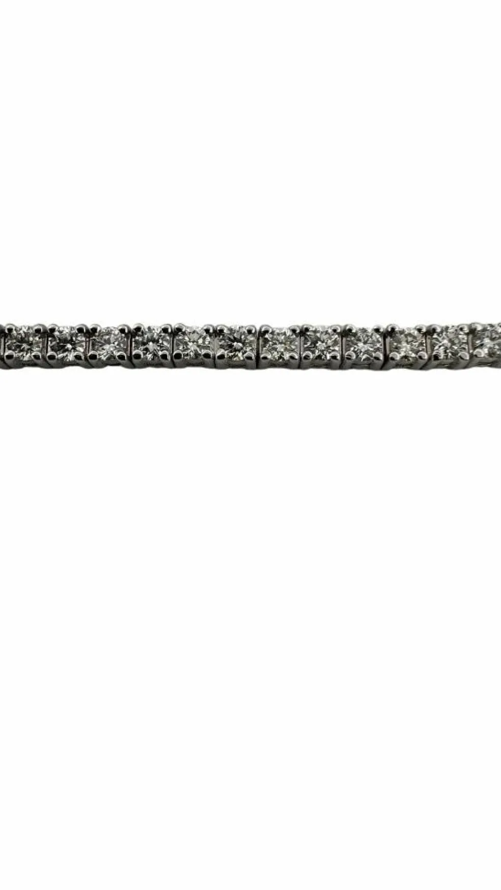 Bracelet rivière de diamants