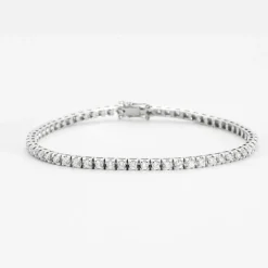 Bracelet rivière diamants