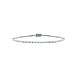 Bracelet rivière diamants 1.38ct