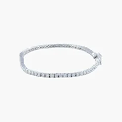Bracelet rivière diamants 1.38ct