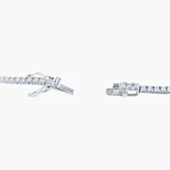 Bracelet rivière diamants 1.38ct